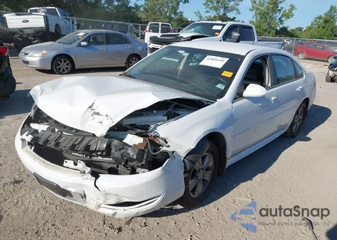 2013 Chevrolet Impala Ls z USA, uszkodzony, nr VIN 2G1WA5E30D1156629